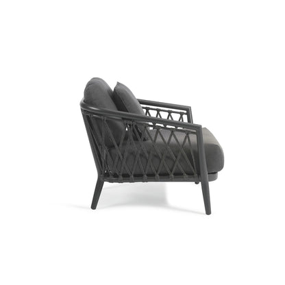 Ridge Rope Modular Single-Seat Sofa– Lava Frame | Moss & Timber