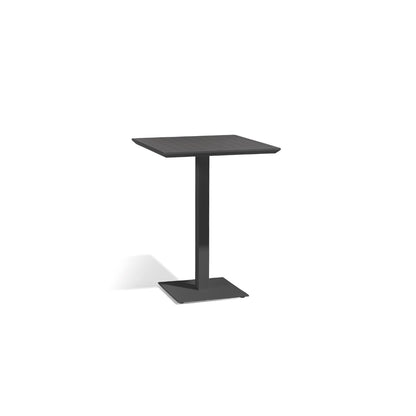 Bistro Table – Aluminum –  Black - Square –  | Moss & Timber