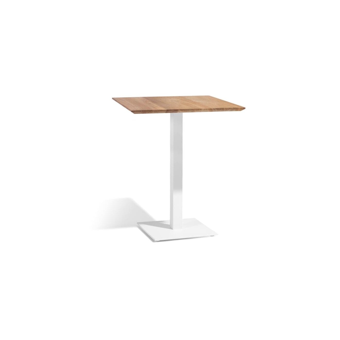 Luxury Outdoor Bar Set – FSC Teak & Aluminum in White | Moss & Timber