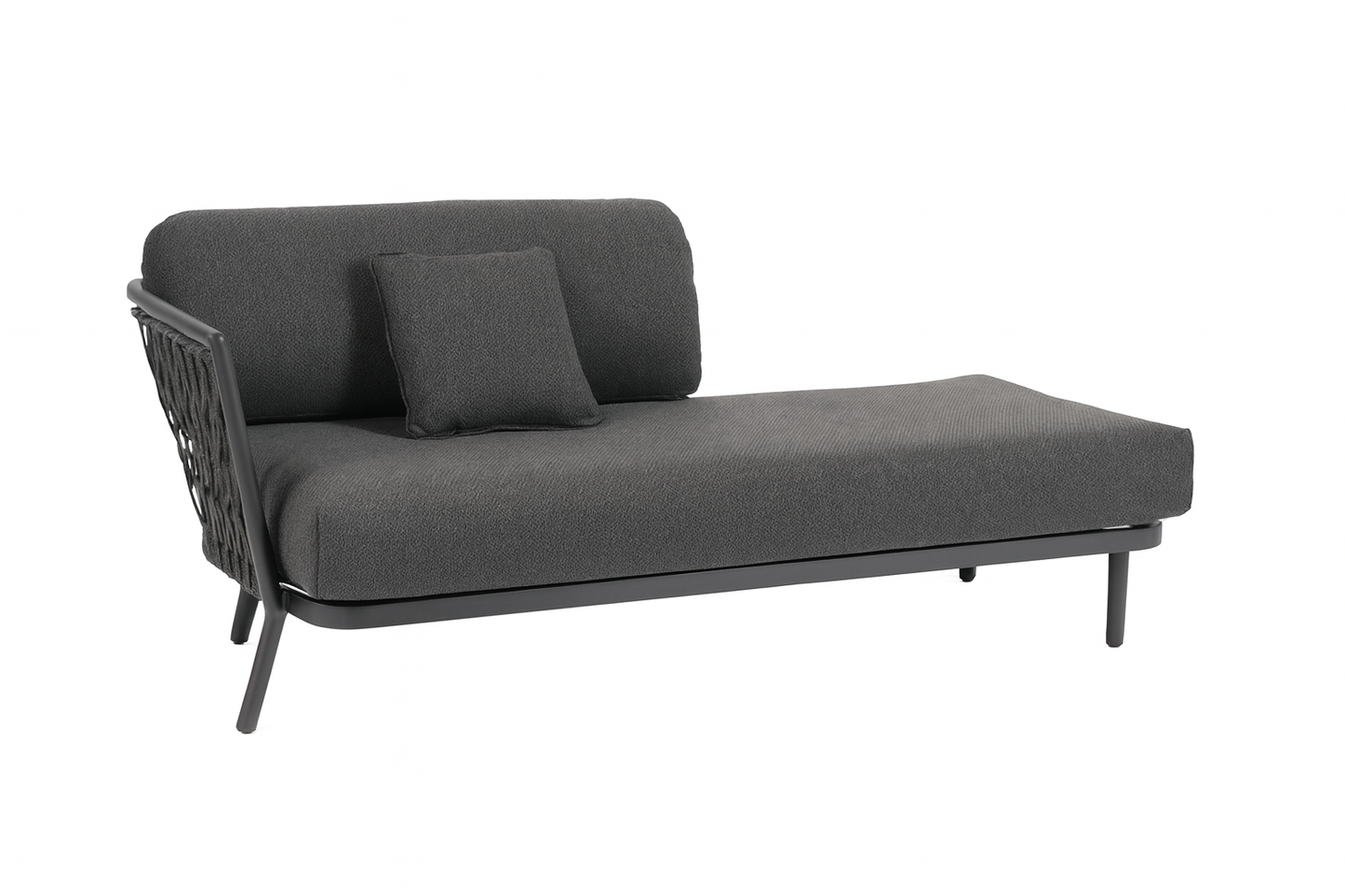 Ridge Rope Modular Lounge Set – 3-Piece – Lava Frame | Moss & Timber